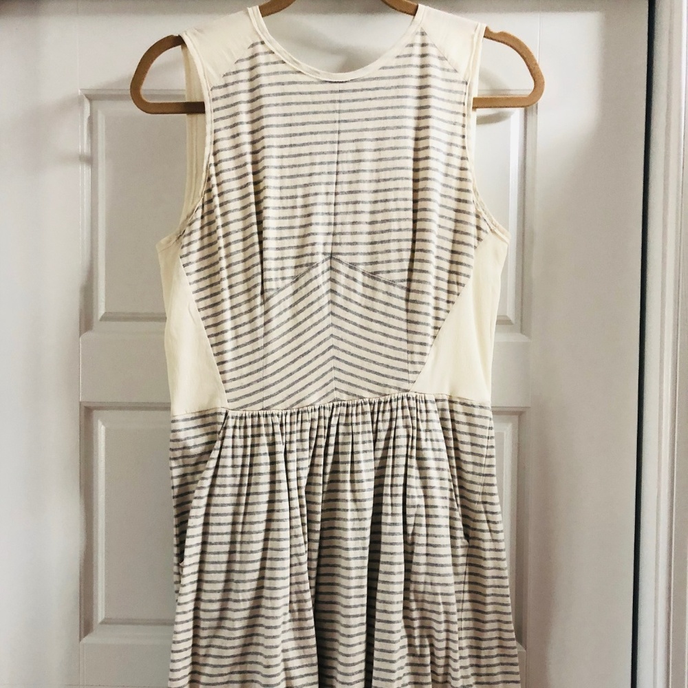Rebecca Taylor Striped Jersey Dress